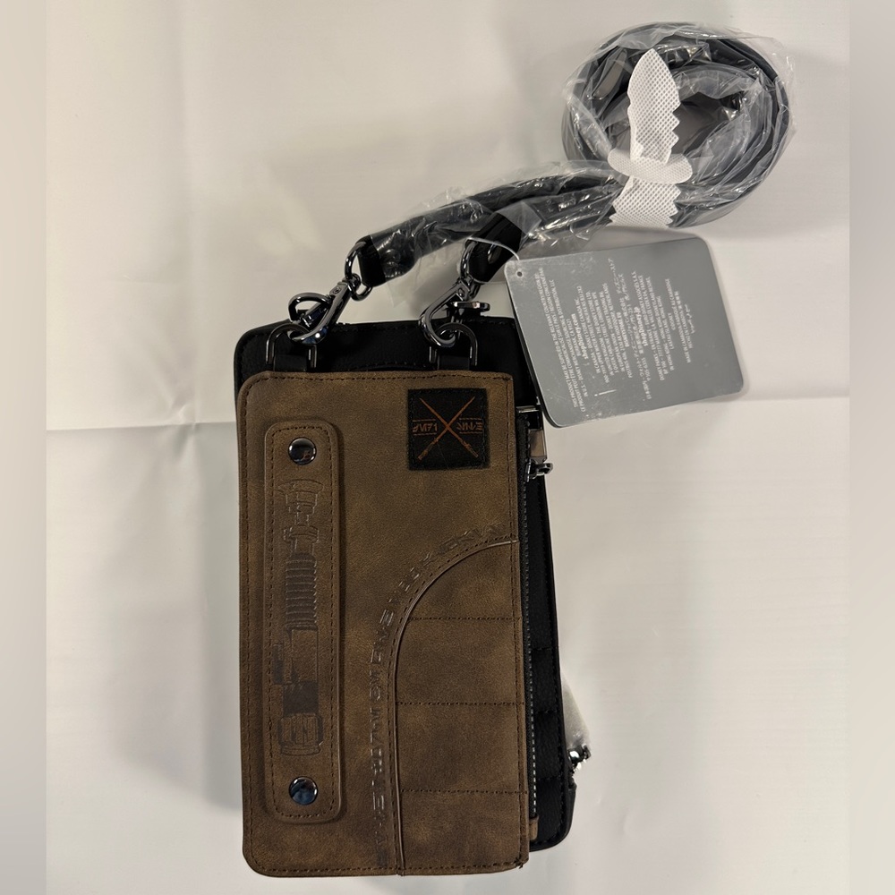 Disney Star Wars Light Saber CrossBody Bag, Wallet, Phone Holder NWT